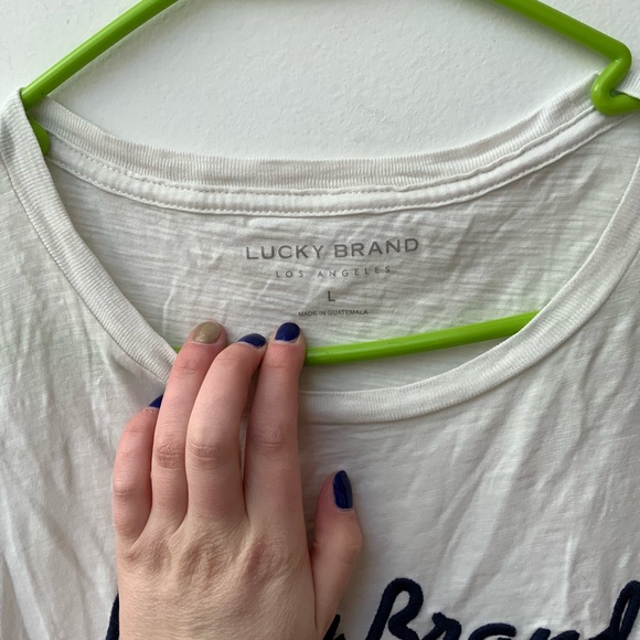 Lucky Brand Logo Tee - Picture 2 of 3
